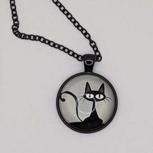 Harajuku Cat Necklace